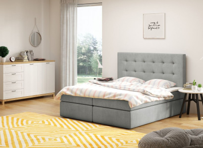 Łóżko Chesterfield Design Dekoracja Luksusowe łóżko hotelowe 180x200cm Sleep Pokój
