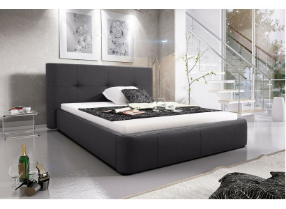 Łóżko Podkładka Design Luksusowe podwójne łóżko hotelowe Sleep Pokój Modern Skóra