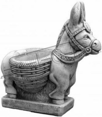 Kosz kwiatów Kwiaty Wazon Naczynie Ogród Patio Dekoracja Figurki Statua