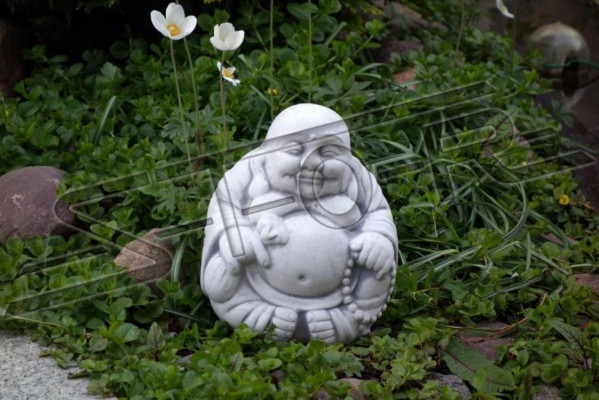 Posągi Buddy Posągi Rzeźby Figura Dekoracja Patio ogrodowe