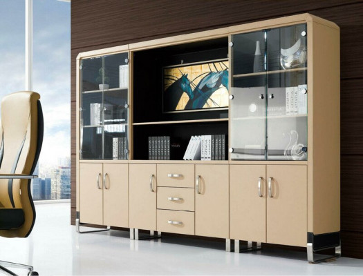 Biuro Regał Szafka na dokument Luxury Meble Modern Deco Szafa Szafki