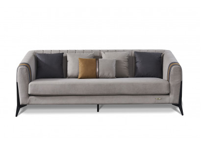 Chesterfield Zestaw sofowy 3+1 miejsce do siedzenia Kanapa Podkładka Siedziba Obcios Leaning Sofa
