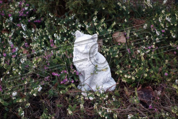 Dekoracyjna dekoracja ogrodowa Cat Patio figurki kamienna figura statua