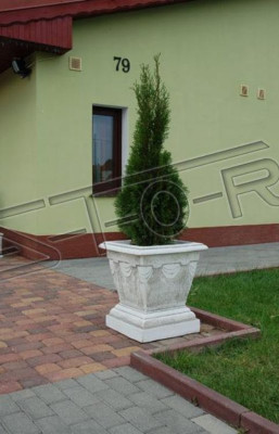 Zaprojektuj górną część doniczki, doniczkę, naczynie, figurę, dekoracyjną rzeźbę
