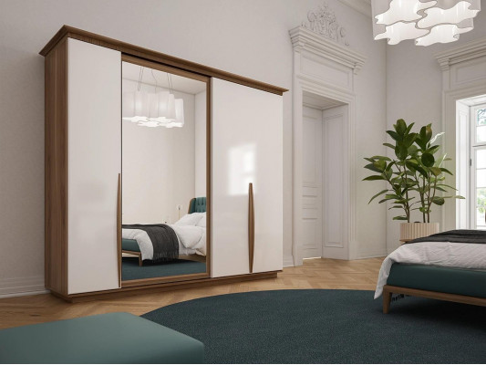 Szafa Luksusowa Sypialnia Szafa Nowoczesne Drewno Meble Design Nowość