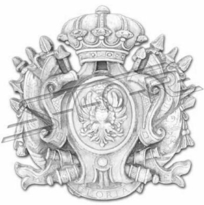 Ozdoba herbowa domu Ściana rzeźba ogrodowa rzeźby figurowe