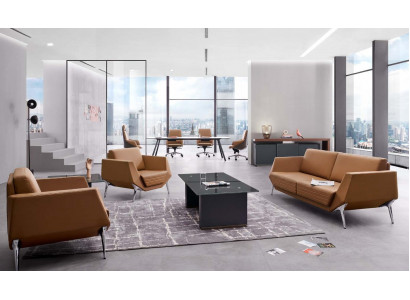 Telewizor jednomiejscowy Relaks nowe wyposażenie biura Fotel Club Lounge Krzesło