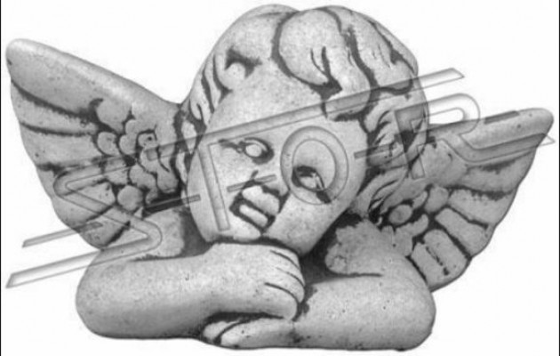 Anioł 14cm rzeźba projekt rysunek statua figurki ogrodowe posągi