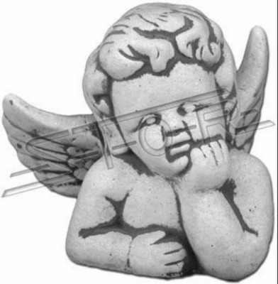 Anioł 18cm rzeźba projekt rysunek statua figurki ogrodowe dekoracyjne posągi