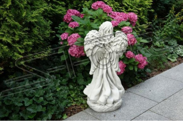 Anioł 78cm rzeźba projekt rysunek statua figurki ogrodowe posągi