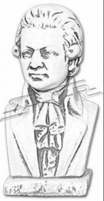 Anglia Lord Popiersie statua figurka figurki ogrodowe posągi rzeźba dekoracyjna