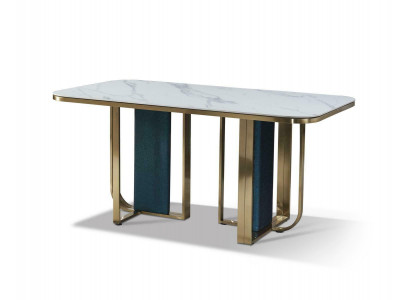 Stół obiadowy Stal nierdzewna Stone stoły Design Meble Włoskie meble