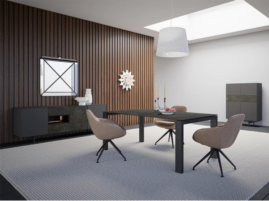 jadalnia Stół obiadowy Luksusowe wyposażenie Tabela Design Meble Style Modern New