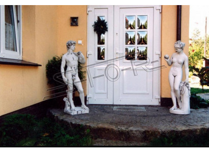 Eva 120cm rzeźba projekt rysunek statua figury ogrodowe posągi