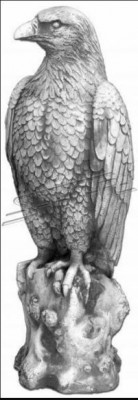 Rysunek Eagle Garden Dekoracyjna statua Rzeźba Rzeźby Figury Posągi