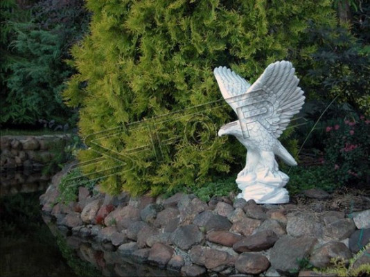 Rysunek Orła Statua ogrodowa Rzeźba Rzeźby Figury Dekoracyjne posągi