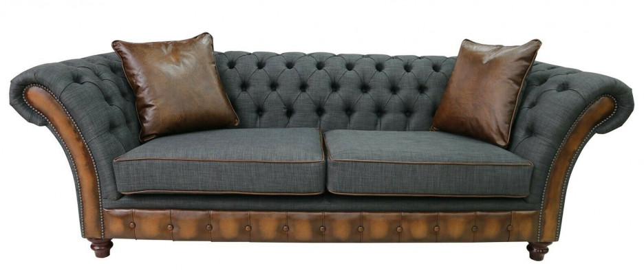 Nowoczesna kanapa Chesterfield - luksusowa designerska sofa - Style Meble
