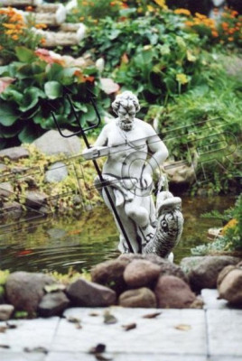 Fontainen Figura Statua Antyk Figury Rzeźba Rzeźby Rzeźby Ogrodowe