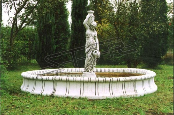 Fontainen Figura Posąg Figury Rzeźba Posągi Rzeźby Antyk Ogród