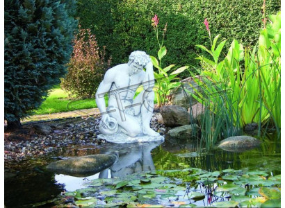 Fontainen Pond Statua Adam Statua Figurki Rzeźby Dekoracyjne posągi
