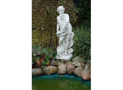Fontainen Staw Figura Statua Adama Figurki Rzeźby Posągi