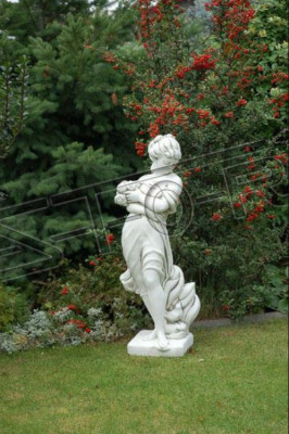 Kobieta 122cm rzeźba projekt rysunek statua figury ogrodowe posągi
