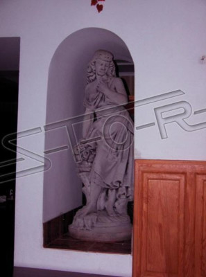 Kobieta 132cm rzeźba projekt rysunek statua figury ogrodowe posągi
