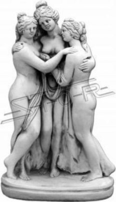 Kobieta 43cm rzeźba projekt rysunek statua figury ogrodowe posągi
