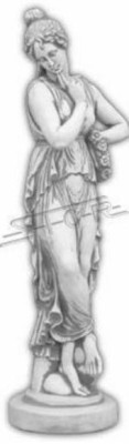 Kobieta 66cm rzeźba projekt rysunek statua figury ogrodowe posągi