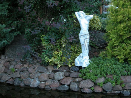 Kobieta 69 cm Projekt rzeźby Rysunek Statua Figury ogrodowe Posągi