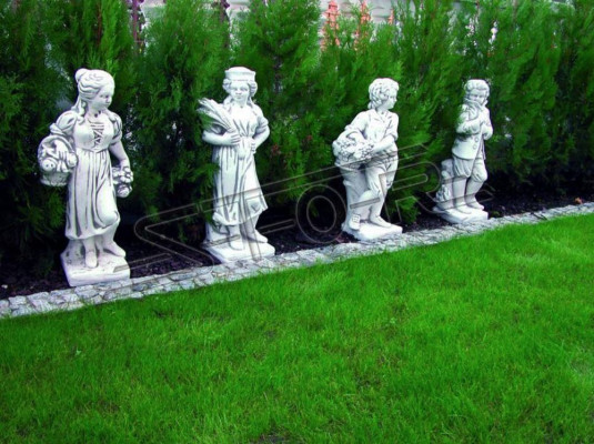 Kobieta 75cm rzeźba projekt rysunek statua figury ogrodowe posągi