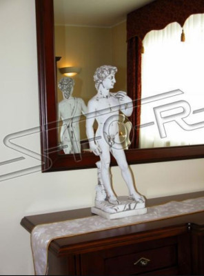 Dekoracja ogrodowa 59cm David Terrace Kamienne figurki Rysunek Dekoracyjna rzeźba