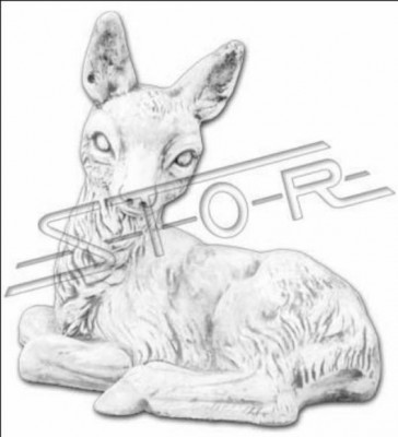 Dekoracja ogrodowa Statua Bambi Rzeźba Figurki Projektant rzeźb