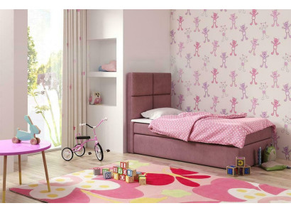 Hotel Łóżko Boxspring Blue Design Łóżko Big Podkładka Małżeństwo Luksusowe łóżko