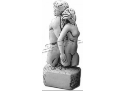 Adam & Eva Sculpture Design Rysunek Statua Figury ogrodowe Posągi