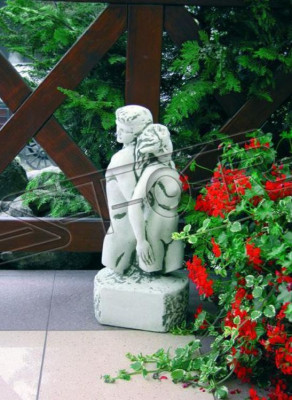 Adam & Eva Sculpture Design Rysunek Statua Figury ogrodowe Posągi
