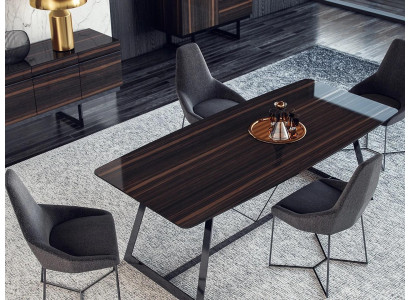 Luksusowy Stół obiadowy 4x Krzesła jadalnia Kompletny Zestaw New Meble Modern Design 5-częściowy