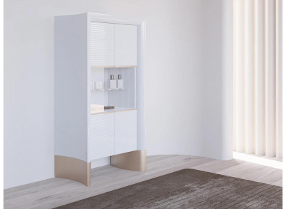 Luksusowe Meble Galota Design Szafka Drewniana jadalnia Witryny Szkło Nowe
