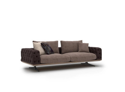 Luksusowa sofa do salonu Trzyosobowa kanapa Nowoczesny design Sofy tapicerowane Nowość