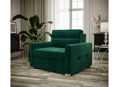 Relaks Materiał Włókienniczy Lounge TV 1 miejsce siedzące Fotel Design Krzesło Podkładka Club Nowość
