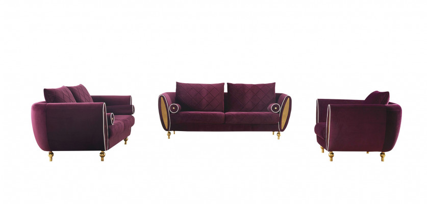 Designerska sofa Zestaw sofowy 3+2+1 miejsce do siedzenia Sofa Podkładka Ustawić pokój dzienny