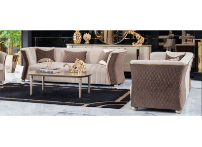 Zestaw kanapowy kanapy trzyosobowe sofa luksusowa 3+3 Siedziba Zestaw sofowy Couch Podkładka