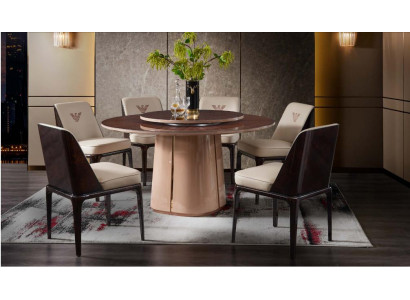 Grupa Luxus Krzesło Ustaw Lehn Design Meble Luxus jadalnia Drewno 4x Krzesła