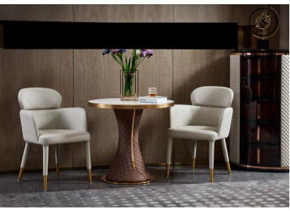 Kawa Tabela Biały Marmur Nowy Stolik Modern Design Meble Luxury