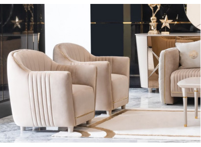 Sofa 1 miejsce do siedzenia Podkładka Materiał Drewno Modern Krzesło Pokrowiec na siedzisko Projektant Włókienniczy Nowy