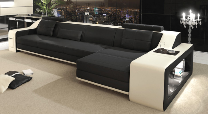 Designerska Sofa Kanapa Narożnikowa kanapa z Stołek Żywy krajobraz Podkładka Ustawić