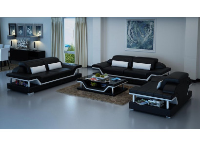 Zestaw sofowy Kompletny zestaw do salonu Obcios 3+1+1 miejsce do siedzenia Sofa Podkładka
