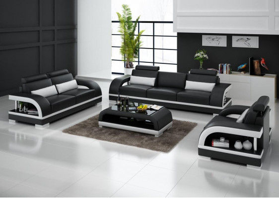 Zestaw sofowy 3+2+1 miejsce do siedzenia Sofa Siedziba Couch Podkładka Nowoczesne Ustawić Kanapy