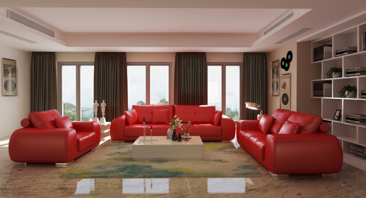 Nowoczesny Zestaw sofowy 3+2+1 miejsce do siedzenia Zestaw Design Sofa Podkładka Kanapy Kanapa