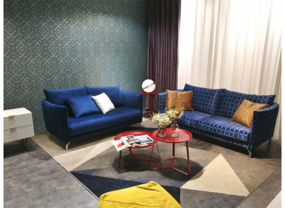 Design Podkładka Luxury Siedziba Sofa Kanapa Włókienniczy Sofa 2 miejsce do siedzenia Nowość